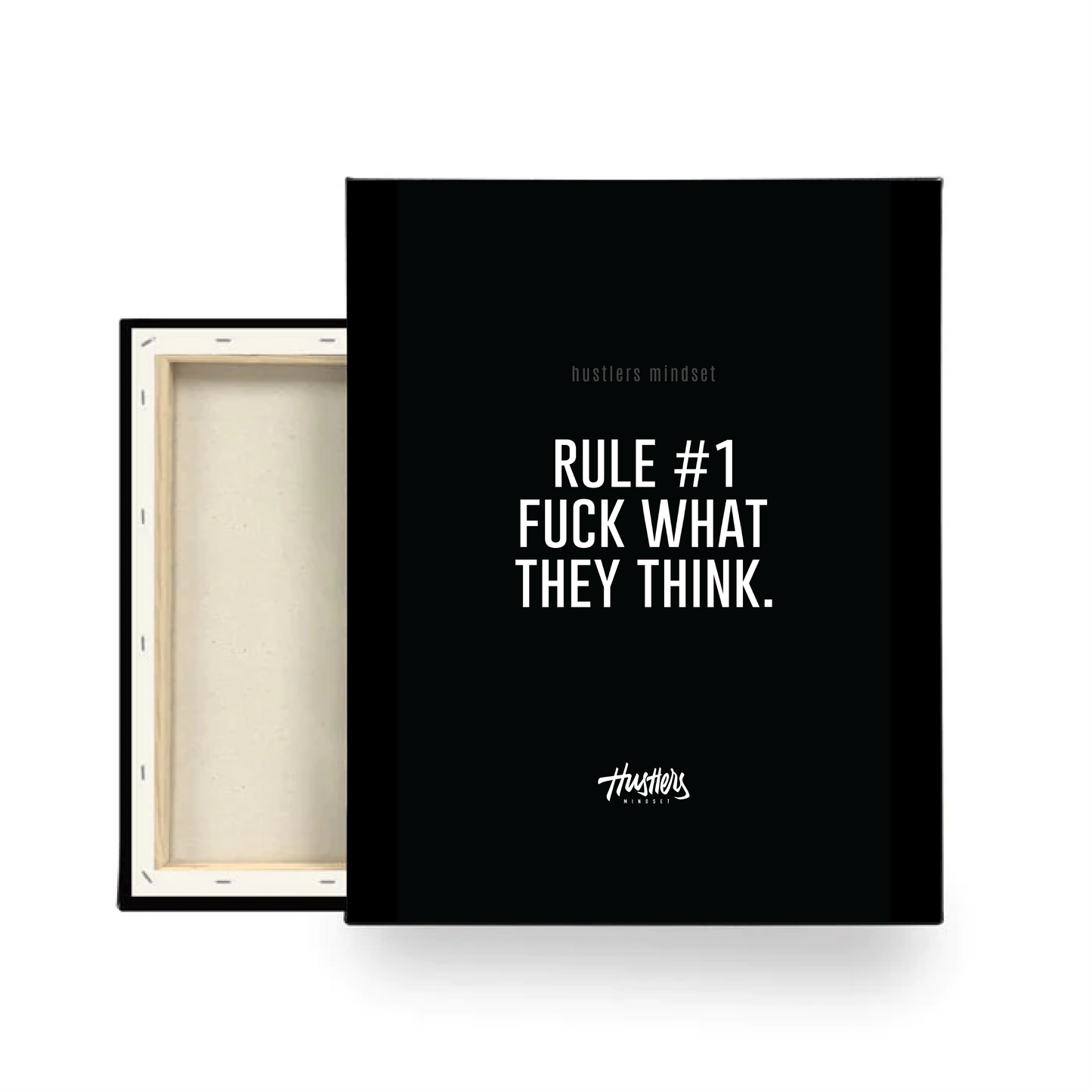 Fuck What They Think - 12 x 18 Canvas Print