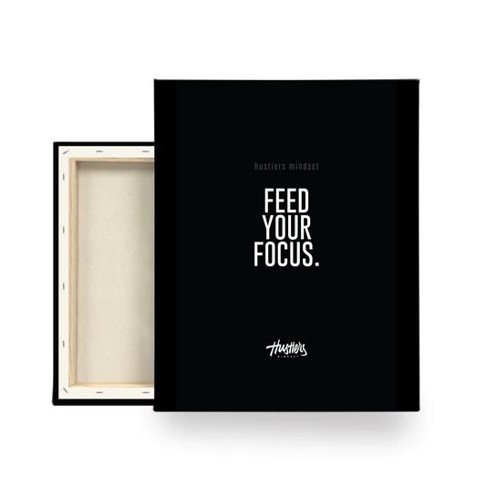 Feed Your Focus - 12 x 18 Canvas Print